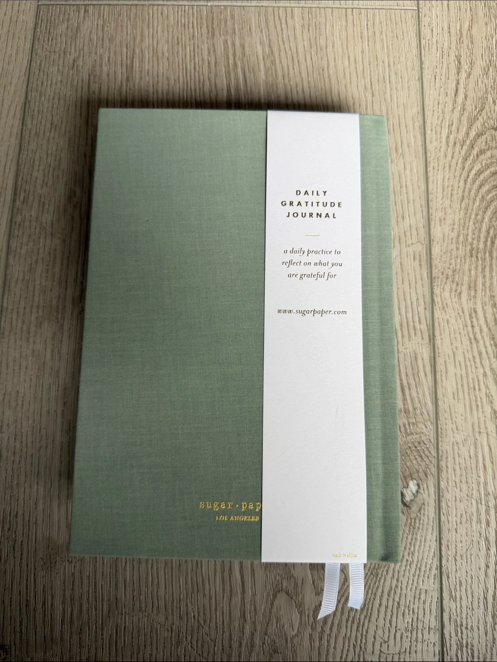 Daily Gratitude Journal - Sage Green